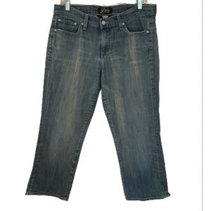 Lucky brand jeans capri size 12